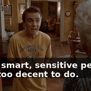 that smart, sensitive people are too decent to do.
