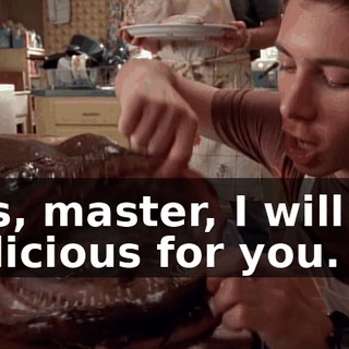 Yes, master, I will be delicious for you.