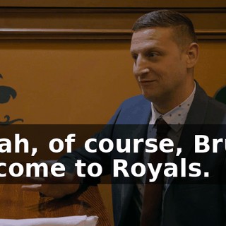 - Yeah, of course, Bruce, welcome to Royals.