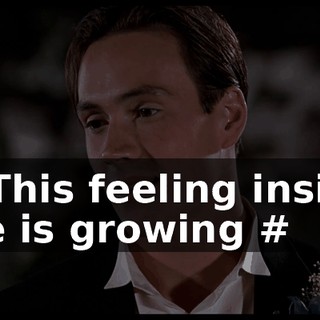 # This feeling inside me is growing #