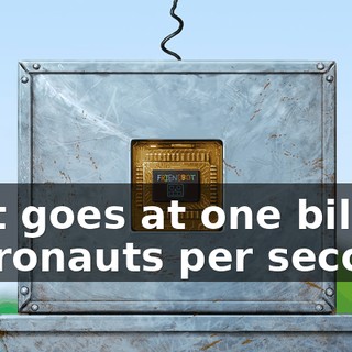 that goes at one billion micronauts per second.