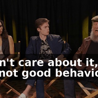 I don't care about it, but it's not good behavior.