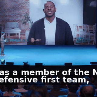 And as a member of the NBA's all-defensive first team,