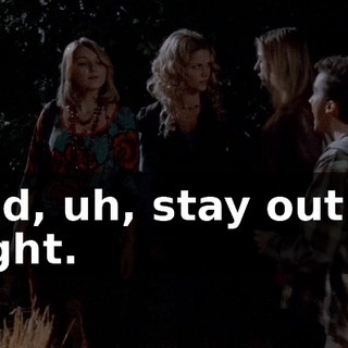 and, uh, stay out of sight.