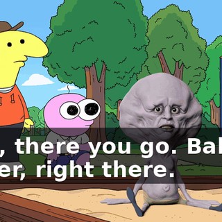 Well, there you go. Balloon maker, right there.