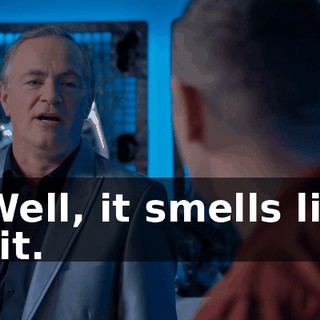 - Well, it smells like shit.