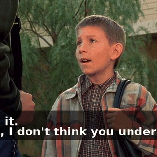 - I like it. - Look, I don't think you understand.