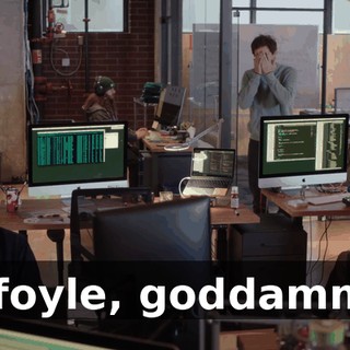 Gilfoyle, goddammit.
