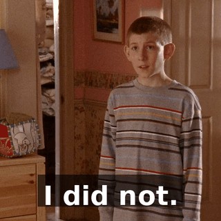 I did not.