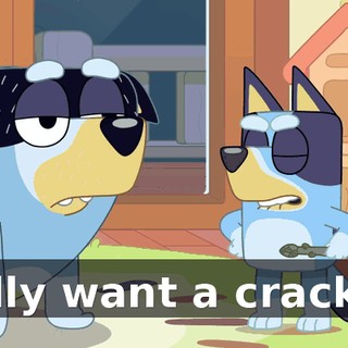 Polly want a cracker.