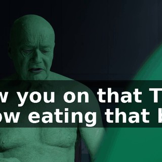 Saw you on that TV show eating that bug