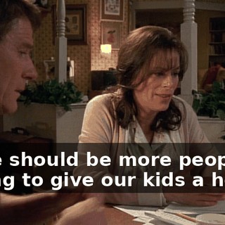 there should be more people willing to give our kids a home?