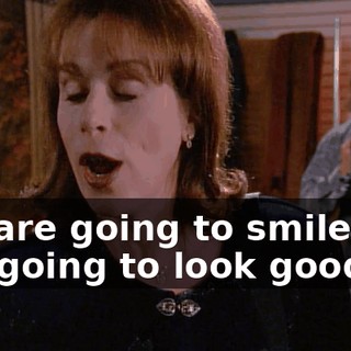 We are going to smile, we are going to look good,