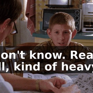 I don't know. Really tall, kind of heavy.