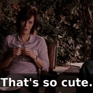 That's so cute.