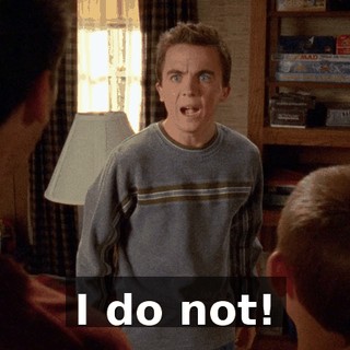 I do not!