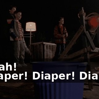 - Yeah! - Diaper! Diaper! Diaper!