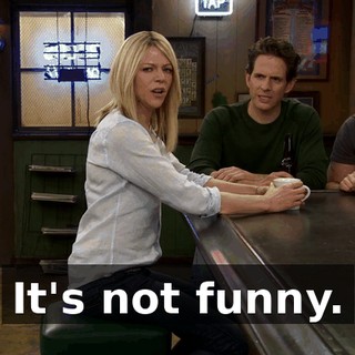 It's not funny.