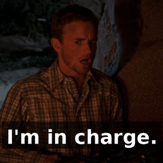 I'm in charge.