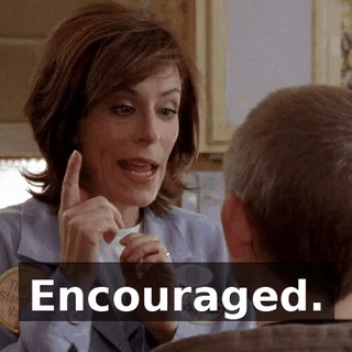 Encouraged.