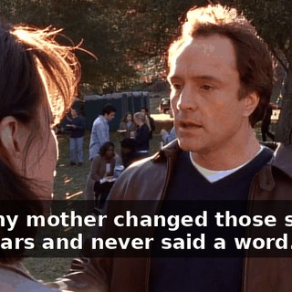 And my mother changed those sheets for years and never said a word.