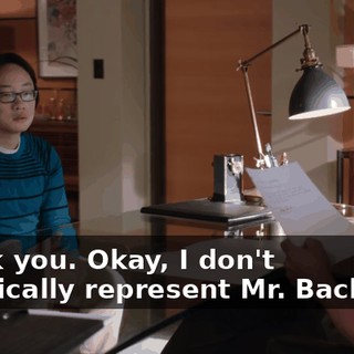 Thank you. Okay, I don't technically represent Mr. Bachman.