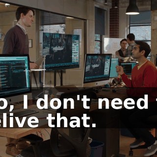 No, I don't need to relive that.