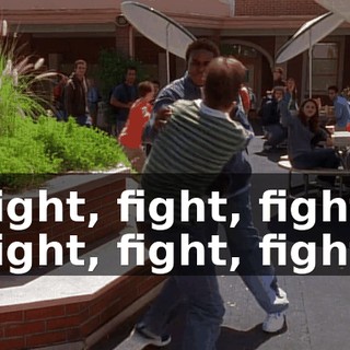 Fight, fight, fight! Fight, fight, fight!