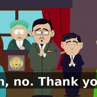 Oh, no. Thank you.