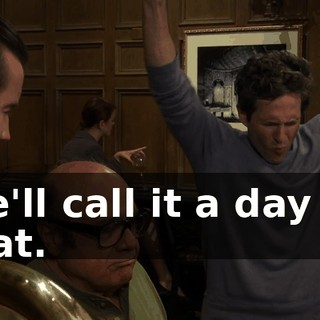 We'll call it a day on that.