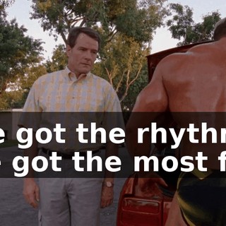 ♪ We got the rhythm, we got the most fun ♪