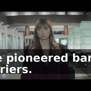 She pioneered bandit barriers.