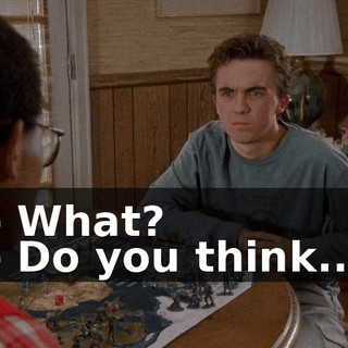 - What? - Do you think...