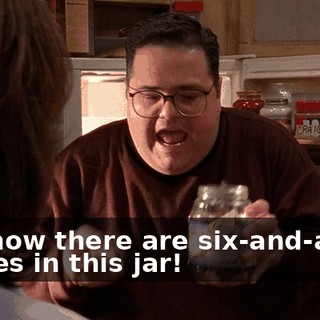 and now there are six-and-a-half pickles in this jar!