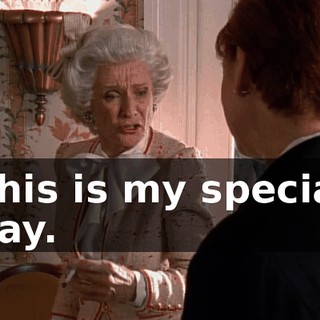 This is my special day.