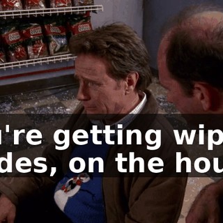 you're getting wiper blades, on the house.