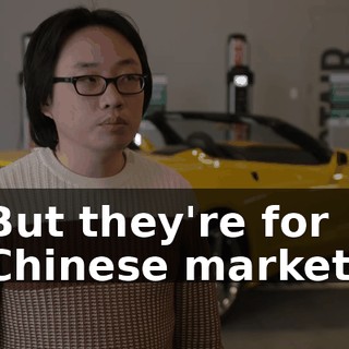 But they're for Chinese market.