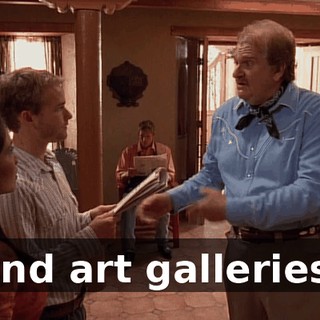 and art galleries.
