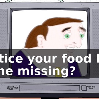 Notice your food has gone missing?
