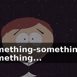♪ Something-something... Something... ♪