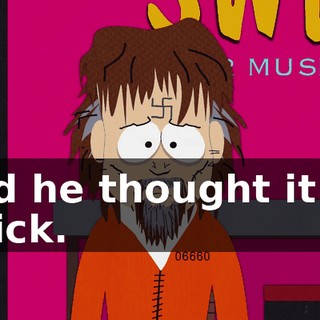 and he thought it up quick.