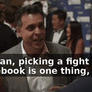 I mean, picking a fight with Facebook is one thing,