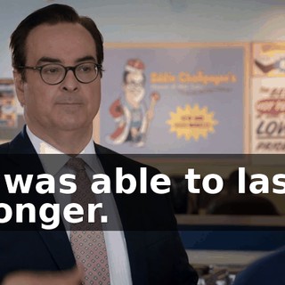 I was able to last longer.
