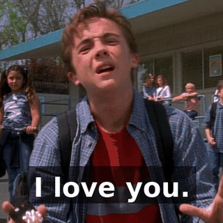 I love you.