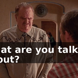 What are you talking about?