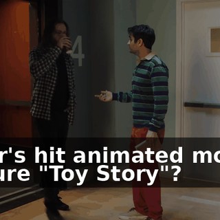 Pixar's hit animated motion picture "Toy Story"?