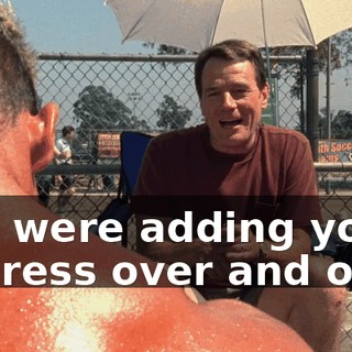 You were adding your address over and over.