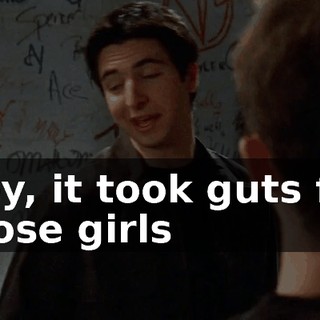 Hey, it took guts for those girls