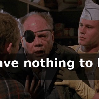 I have nothing to live for.