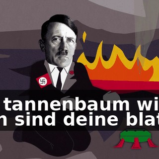 Der tannenbaum wie grun sind deine blatter.